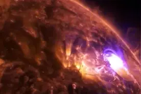 今天上午太阳爆发强耀斑 对我国上空电离层产生影响视频封面