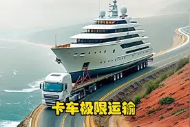 超大型卡车极限危险运输操作展示视频封面