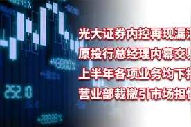 光大证券内控再现漏洞，原投行总经理内幕交易视频封面