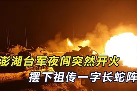 澎湖台军夜间突然开火，摆下祖传一字长蛇阵，台退将看的差点背气视频封面