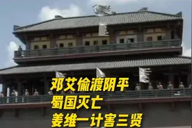 邓艾偷渡阴平  蜀国灭亡  姜维一计害三贤视频封面