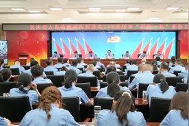 天水市人民检察院召开庆祝建党103周年暨“两优一先”表彰大会视频封面