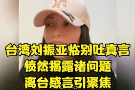 台湾刘振亚临别吐真言，愤然揭露诸问题，离台感言引聚焦视频封面