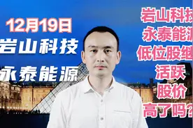 岩山科技 永泰能源 低位股继续活跃 股价高了吗？视频封面
