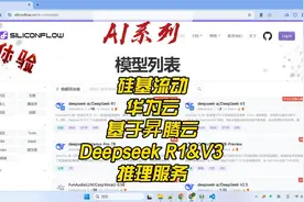 硅基流动与华为云联合推出的基于昇腾的 Deepseek R1&V3 推理服务视频封面