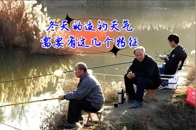 冬天钓鱼，别再盲目出钓了！天气有这几个特征才适合钓鱼！视频封面