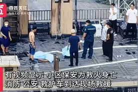 山东菏泽一顶层起火火焰窜起数米高 小区保安为救火遇难视频封面