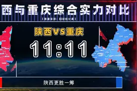 第五大一线城市重庆与西北王陕西，还有多大差距？看综合实力对比视频封面