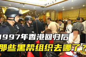 1997年香港回归后，香港那些黑帮组织去哪了？他们结局如何？视频封面