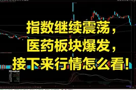 指数继续震荡，医药板块爆发，接下行情来怎么理解！视频封面
