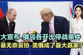重大宣布！俄乌各开出停战条件！斯基无奈妥协，美俄成最大赢家？视频封面