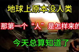 地球上原本没人类，那第一个“人”是怎样来的，今天总算知道了视频封面