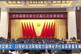良法促善治！以良好法治环境助力淄博经济社会高质量发展视频封面