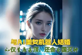 与AI美女机器人结婚，不仅荒唐透顶，还会亡国灭种