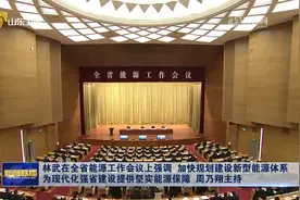 山东省能源工作会议召开视频封面