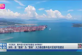 深圳：变“散装”为“整装” 大力推动集中连片区域开发建设视频封面