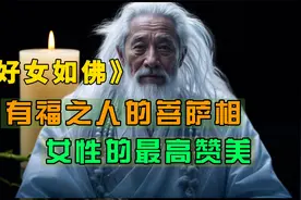 好女如佛，女性的最高赞美，有福之人的菩萨相。视频封面