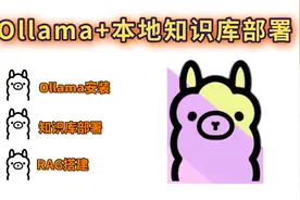 喂饭部署教程！Ollama+本地知识库部署，零基础看懂的Ollama教程视频封面