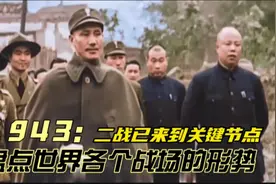1943：盘点二战中世界各条战场的形势状况，反法西斯联盟强势反击视频封面