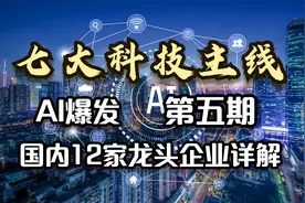 七大科技主线之AI爆发国内12家优质龙头上市企业详解（5）视频封面