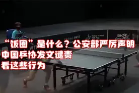 “饭圈”是什么？公安部严厉声明，中国乒协发文谴责，看这些行为视频封面