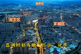 蓝调时刻鸟瞰漳州城区(4):三区分界线(九龙大道和九龙江西溪)区域视频封面