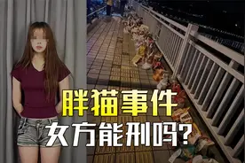 胖猫事件，安剑律师谈如何才能追究女方刑事责任？视频封面