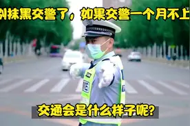 别抹黑交警了，如果交警一个月不上班，交通会是什么样子呢？视频封面