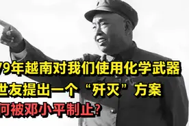 1979年越南使用化学武器，许世友提出“歼灭”方案，为何被制止？视频封面