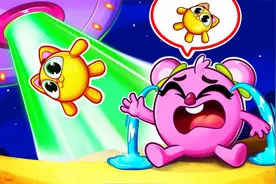 儿童益智动画：小猫被外星大怪物抓走了，大家该怎么把它救出来？