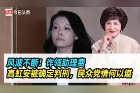 风波不断！诈领助理费，高虹安被确定判刑，民众党情何以堪视频封面