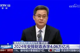 财政部 2024年安排财政赤字4.06万亿元视频封面