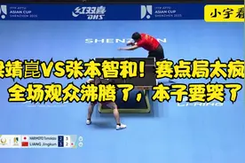 梁靖崑VS张本智和！全场观众沸腾了，本子要哭了视频封面