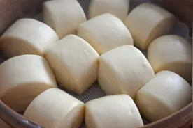 冬天蒸白面馒头，就试试这个一次发酵，很多朋友试过都说简单蓬松视频封面