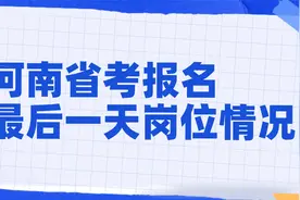 24河南省考报名最后一天：热门岗位数据（非官方，仅供参考）视频封面