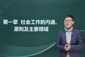 001.社会工作的含义、目标与功能（一）视频封面