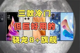 三款冷门但巨好用的骁龙8+旗舰！性能影像质感全在线