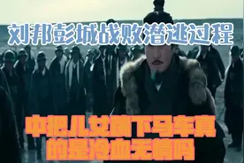 刘邦彭城战败，潜逃过程中把儿女踹下马车，真的是冷血无情吗？视频封面