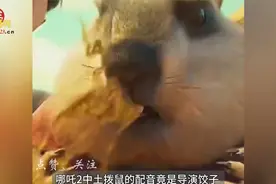 哪吒2中土拨鼠的配音竟是导演饺子 网友 狠狠共情哪吒2中的土拨鼠视频封面