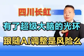 四川长虹，有了超级大脑的光环，跟随AI调整后是机会还是风险？视频封面