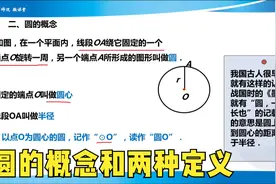 重点讲解，圆的概念和两种定义视频封面