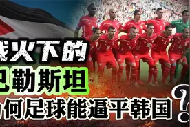 国足0比7惨败日本，巴勒斯坦却逼平韩国！它的足球是怎么炼成的？视频封面