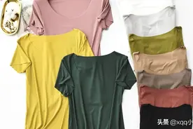 夏季新款2X2冰丝螺纹无痕短袖t恤女面膜圆领打底衫体恤上衣 29米图片