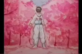 等那樱花盛开…