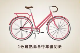 一分钟熟悉自行车发明史视频封面