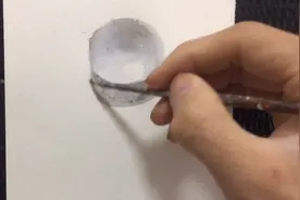 干货 一看就会的水滴画法，画画学会拆解画繁为简，你也变高手视频封面