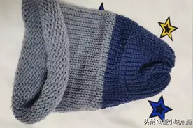 我用家用编织做手工帽子图片