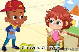 Oops！I’m sorry做错事学会说对不起额，每天和我学一句英语