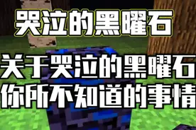 Minecraft酱-关于哭泣的黑曜石你所不知道的事情视频封面