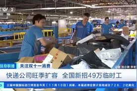 【#双十一快递或增1倍#！#快递公司迎用工大考#，视频封面